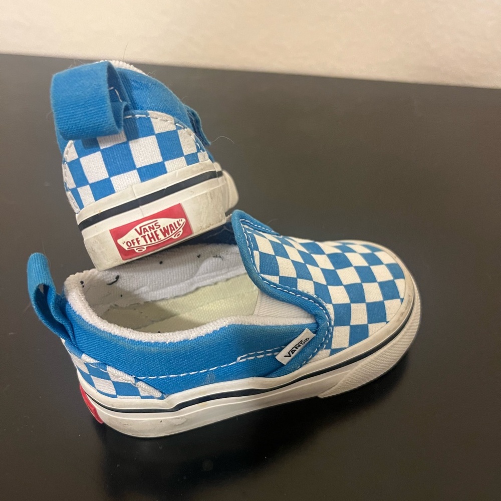 Toddler Vans Slide Ons - Size 4